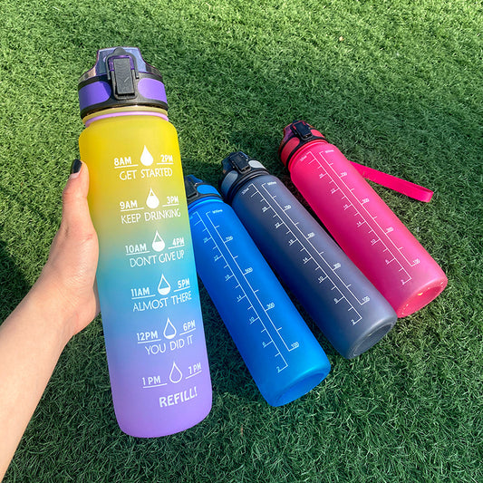 1L Motivational Water Bottle