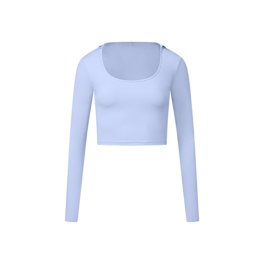 FlexFit Long Sleeve Crop Top