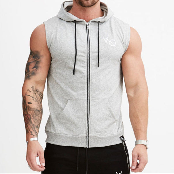 Men’s Hooded Sleeveless Training Vest