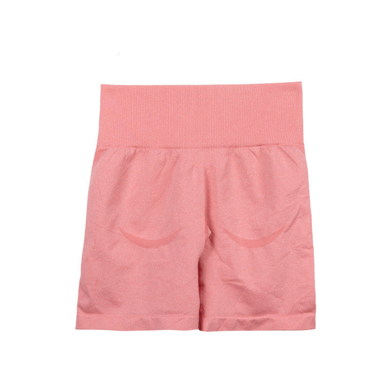 Seamless Push-Up Fitness Shorts