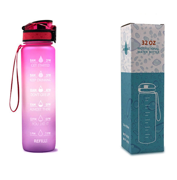 1L Motivational Water Bottle