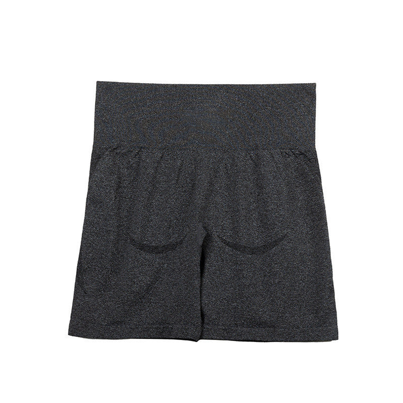 Seamless Push-Up Fitness Shorts