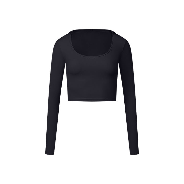 FlexFit Long Sleeve Crop Top