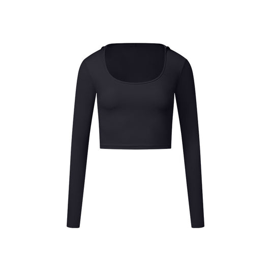 FlexFit Long Sleeve Crop Top