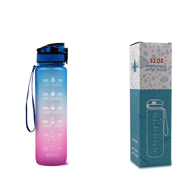 1L Motivational Water Bottle