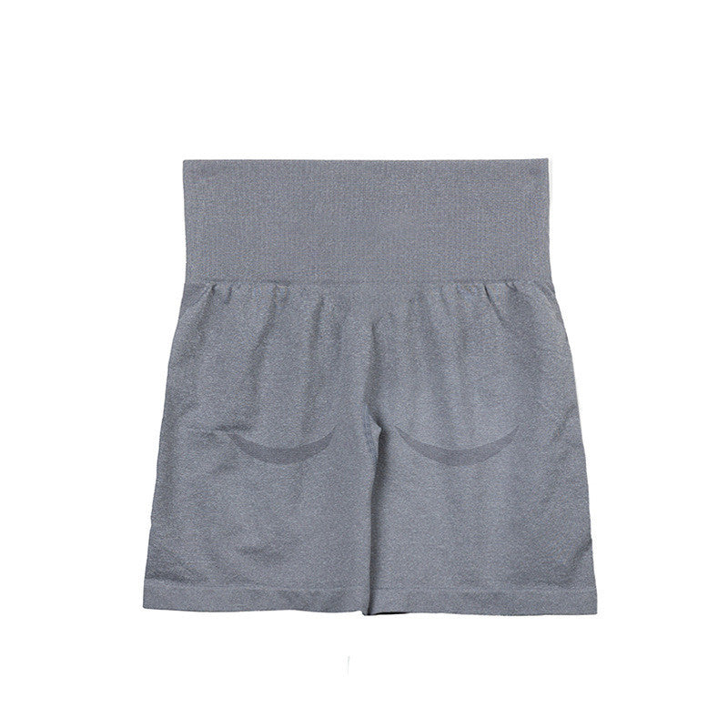 Seamless Push-Up Fitness Shorts