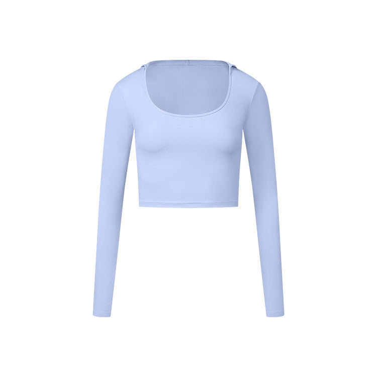 FlexFit Long Sleeve Crop Top