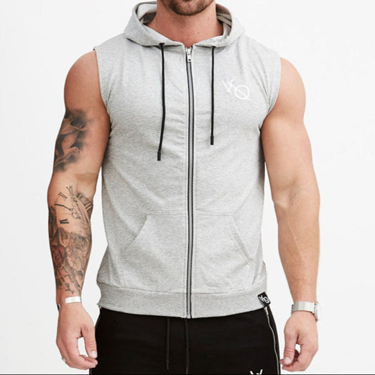 Men’s Hooded Sleeveless Training Vest