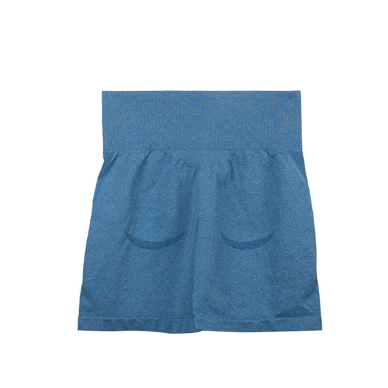 Seamless Push-Up Fitness Shorts