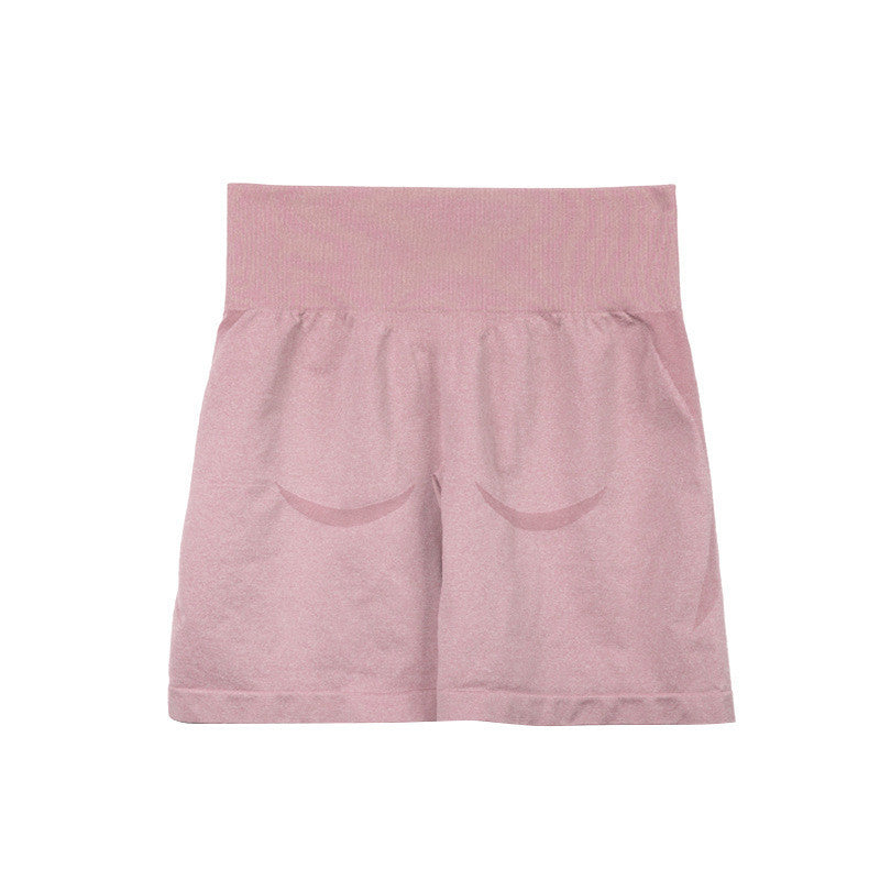 Seamless Push-Up Fitness Shorts